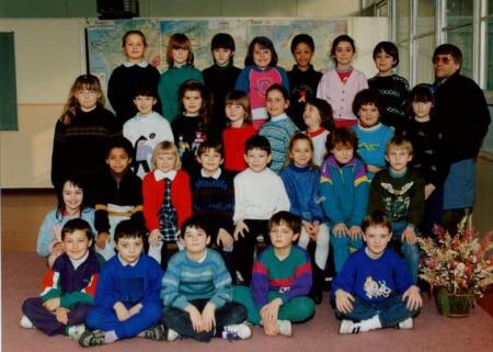 Classe de Mr DRELON - Année 1991