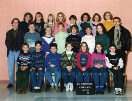 College 1990-91 - 4 E